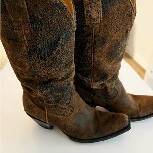 Old Gringo Women's Sharpei Slouch Boot Rust Size 7 B US Retail $475